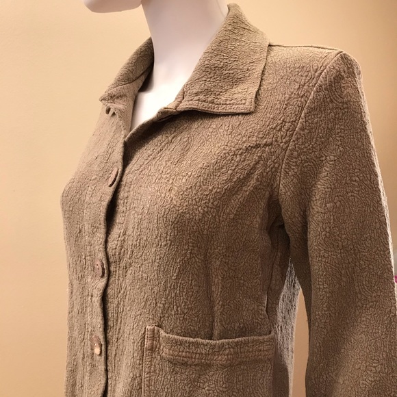 Via Vai Pollero Cropped Blazer Jacket Olive Green - Picture 10 of 14